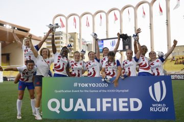 Les Francaises se qualifient pour les Jeux Olympiques de Tokyo. (Photo by Giorgio Perottino)