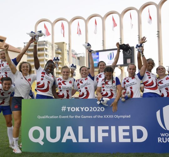 Les Francaises se qualifient pour les Jeux Olympiques de Tokyo. (Photo by Giorgio Perottino)