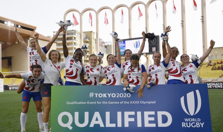 Les Francaises se qualifient pour les Jeux Olympiques de Tokyo. (Photo by Giorgio Perottino)