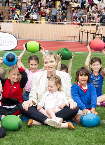 S.A.S. Princesse Charlène Présidente de la Fédération Monégasque de Rugby